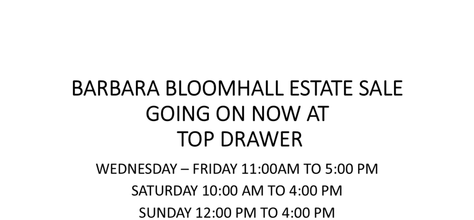 Top Drawer | Tag & Estate Sales